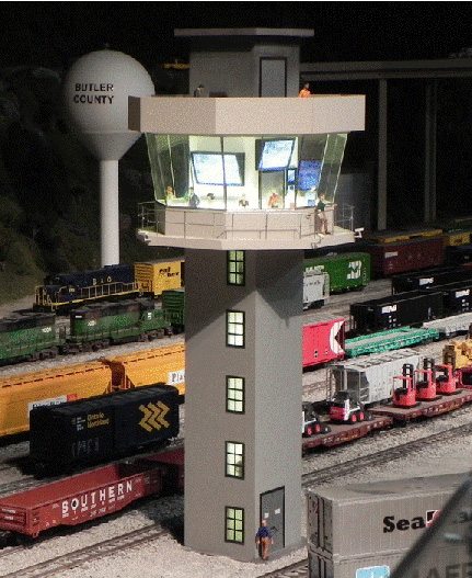 Figure 10.  The Modern Yard Control Tower