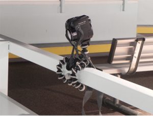 Figure 4. Gorillapod in Conventional Mounting