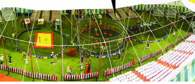 Figure 2.  Inside the Main Circus Tent