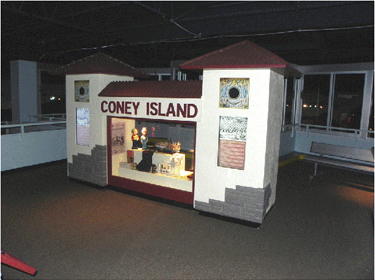 Figure 1.  Coney Island History Kiosk