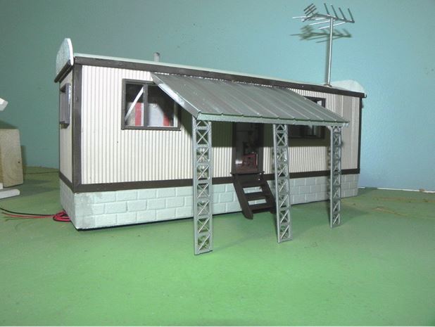 Figure 1.  Mobile Home with Awning