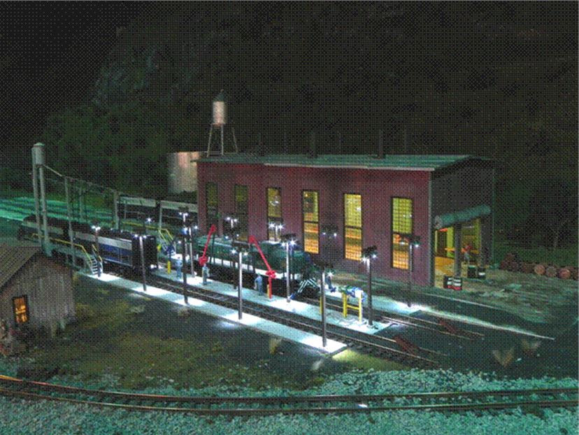 Figure 9.  The Diesel Sanding and Fueling Station (24 Feb 2014)