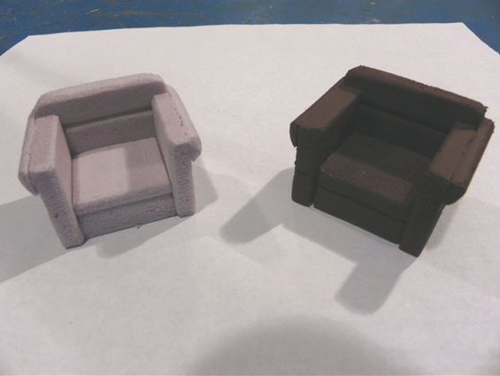 Figure 3.  Assembled Easy Chairs