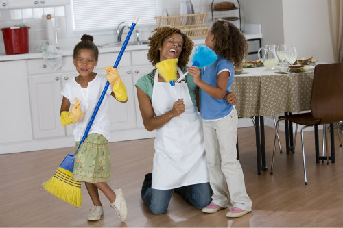 Fun Cleaning Kids
