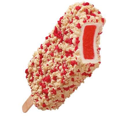 strawberry ice cream shortcake bar v1 crunch blue bunny vanilla did know flavored