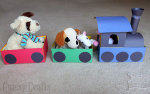 shoe box train