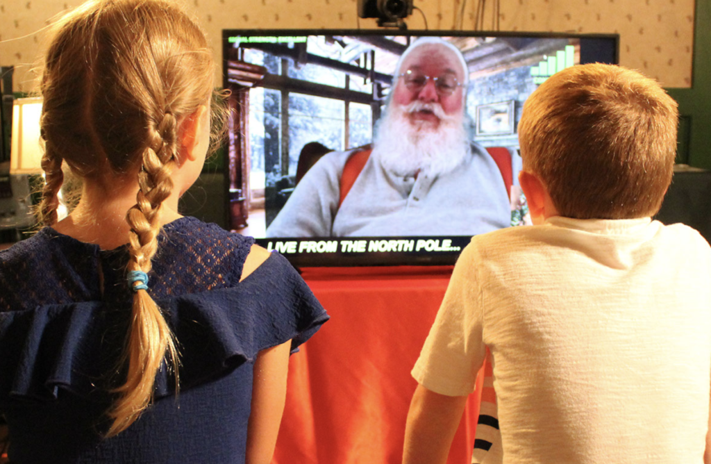 video call with Santa