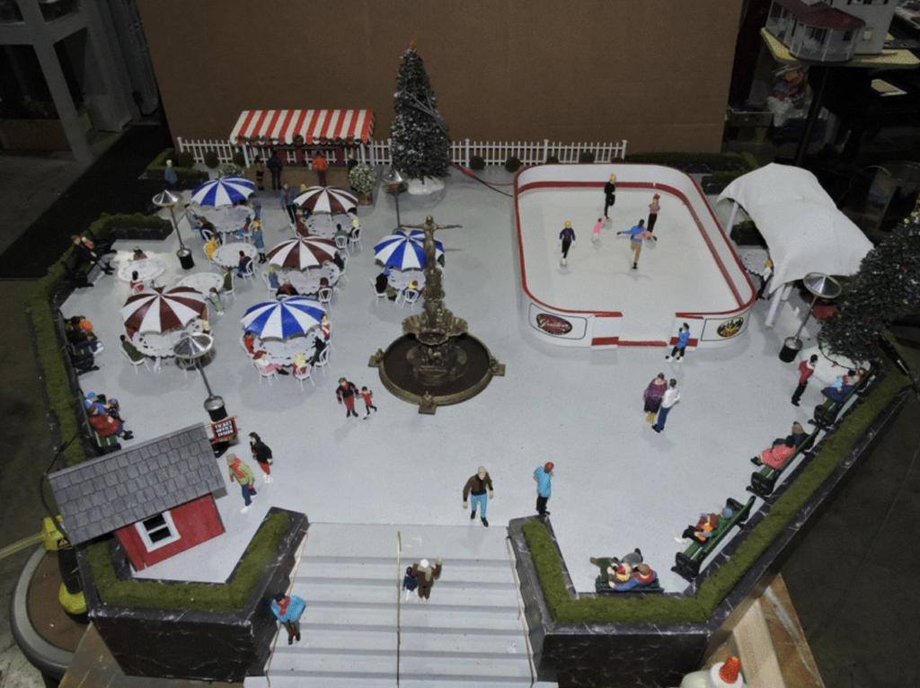 Figure 1. Christmas Town Square